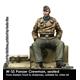 W-SS Panzer crewman, seated, 1944-45