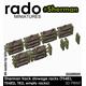 Sherman track stowage racks (T54E1, T54E2 and T62)