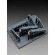 Hetzer early muffler - dented and new (Takom)
