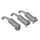 Hetzer late exhaust - field modified (Takom)