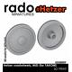 Hetzer roadwheels, mid (for Takom)