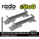 StuG III G early/mid deflector set - new & damaged