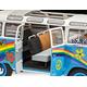 VW T1 Samba Bus Flower Power