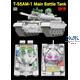 T-55 AM-1 Main Battle Tank with workable tracks