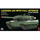 Leopard 2 A6 MBT w/ FULL INTERIOR - clear edition