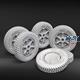 Autoblinda AB41 "Artiglio" wheels set (1:35)