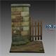 Base with wall and gate  (1/35 - 1/32)