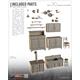 3D Resin Print: Kitchen Interior Set (1940’s)