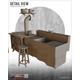 3D Resin Print: Kitchen Interior Set (1940’s)