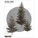 Young Fir Trees Set / Junge Tannen (40, 70, 90 mm)