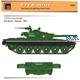 T-72B/B1 turret  for Tamiya kit