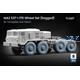 MAZ 537 I-170 Sagged wheel set - 1/72