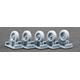 Unimog S 404 M/L 10.5-20 Weighted wheel set - 1/72
