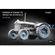 Fordson N Tractor v2 Ordinary wheel set - 1/35