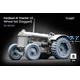 Fordson N Tractor v2 Sagged wheel set - 1/35