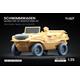 Schwimmwagen Gelände v2 Weighted whee set - 1/35