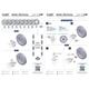 Sd.Kfz. 234 Puma Mixed Wheels Set 2 (Weighted)