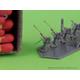 IJN Type 96 25mm SINGLE mount - (8pcs) 1:200