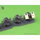 IJN Type 96 25mm TWIN mount - EARLY 1:200