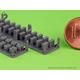 IJN Type 96 25mm AMMO BOXES - two types 1:350