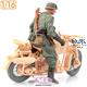 Motorcycle Trooper for WWII German R75 (3D Print.)