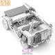 WWII U.S.Army 1/4 t Utility Tr. Detail up Kit 1:16