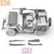 WWII U.S.Army 1/4 t Utility Tr. Detail up Kit 1:16