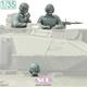 Bundeswehr Tank Crew & M3 MG for Leopard 2A7V 1:35