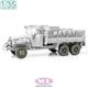 U.S 2.5t 6x6 Cargo Truck Tires w/ chains (Tamiya)