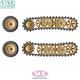 Sd.kfz.250/3 Weighted Wheel & Track Set (Tamiya)