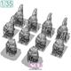 WWII German M41 Tropical Rucksack Set - 10x (1:35)