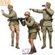 Sd.kfz.250/3 Crew & MG34 (for Das Werk) 1:16