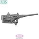 Cal.50 M2 MB Machine gun & Traveling lock  (1:35)