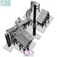 Cal.50 M2 MB Machine gun & Traveling lock  (1:35)
