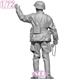 WWII German Field Artillery Commander (1:72)