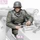 Officer for WWII German KS750 with Sidecar (1:72)