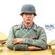 WWII German Sd.kfz.173 Jagdpanther Gunner 1:16