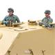 WWII German Jagdpanther Commander & Gunner 1:16