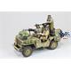 WWII British SAS 1/4 Ton Patrol Car Raider3 (1:16)