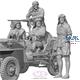 WWII British SAS 1/4 Ton Patrol Car Crew (1:35)