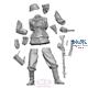 WWII German Infantry MG34 Gunner 1:16