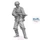 WWII German Infantry MG34 Gunner 1:16