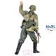 WWII German Infantry MP40 Gunner 1:16