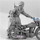 Motorcycle Trooper for WWII German R75 3D (1:35)