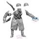 Motorcycle Trooper for WWII German R75 3D (1:35)