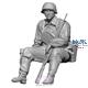 WWII German SS Infantry 2 (3D-print) (1:35)