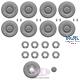 Combat wheel tires for German Sd.kfz.234/2 (1:16)