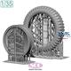 German Sd.kfz.250/1 Spare tire & Wheel rim