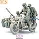 Zündapp KS750 motorcycle & Sidecar + Crew (1:16)