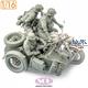 Zündapp KS750 motorcycle & Sidecar + Crew (1:16)